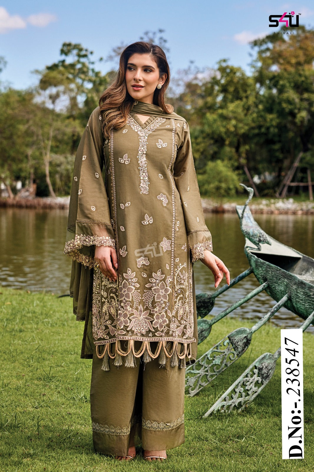 PAKISTANI KURTI PLAZO SET